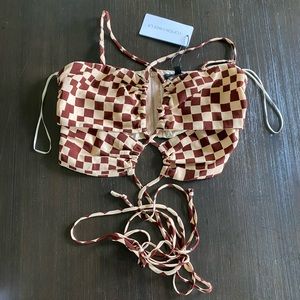 Boho top I got from Dollskill with tag still attached